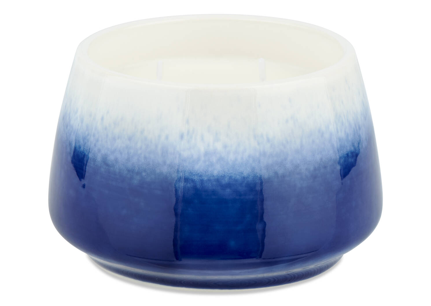 Gaia Candle Blue/Ivory