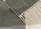 Watkins Throw Sand/Black/Ivory