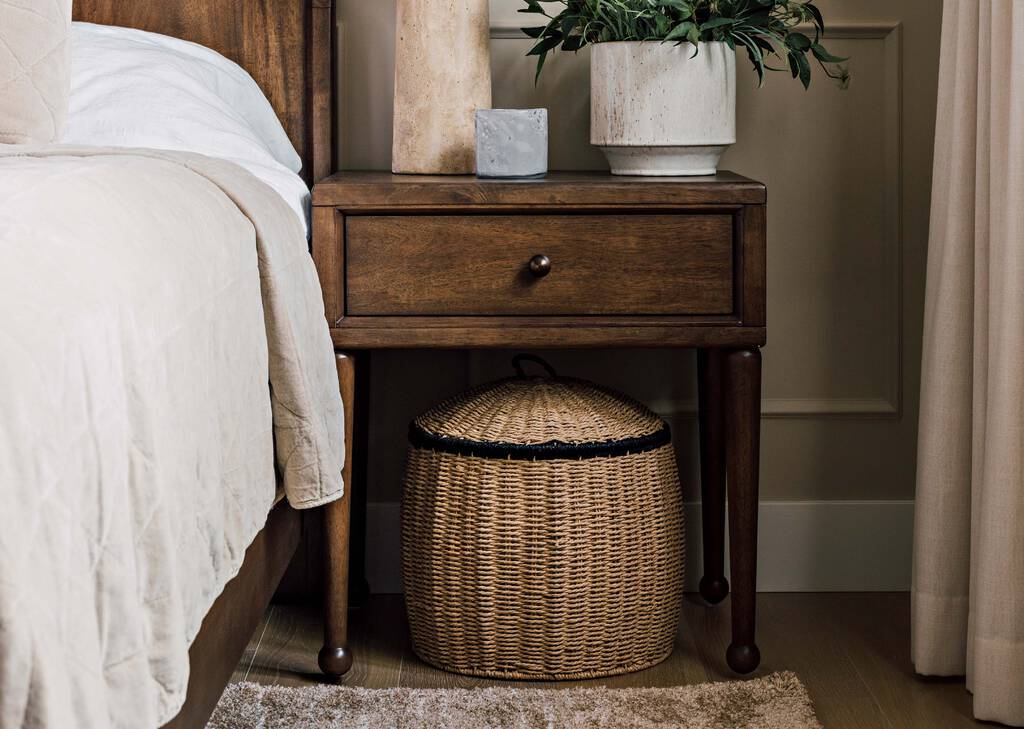 Grand panier Bradley naturel