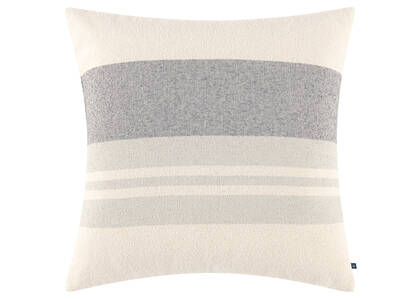 Somerset Striped Pillow 20x20 Ivory/Dawn