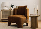 Fauteuil Louella -Ara caramel