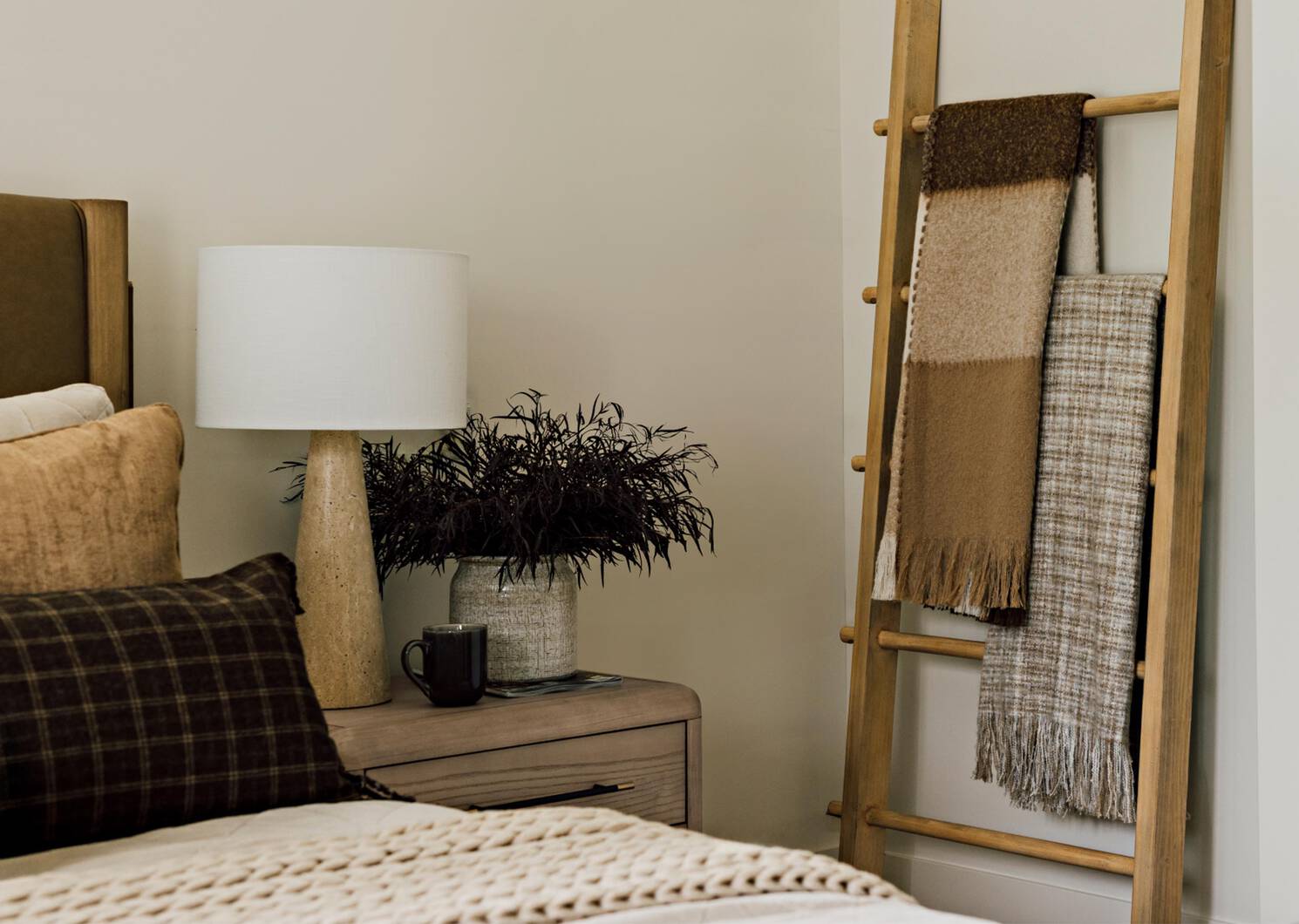 Betina Throw Ivory/Harvest