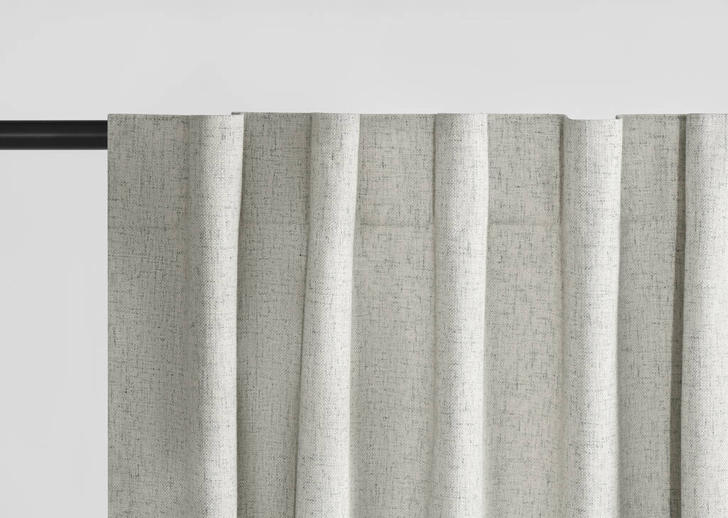 Rideau opaque Barden 96 gris pâle