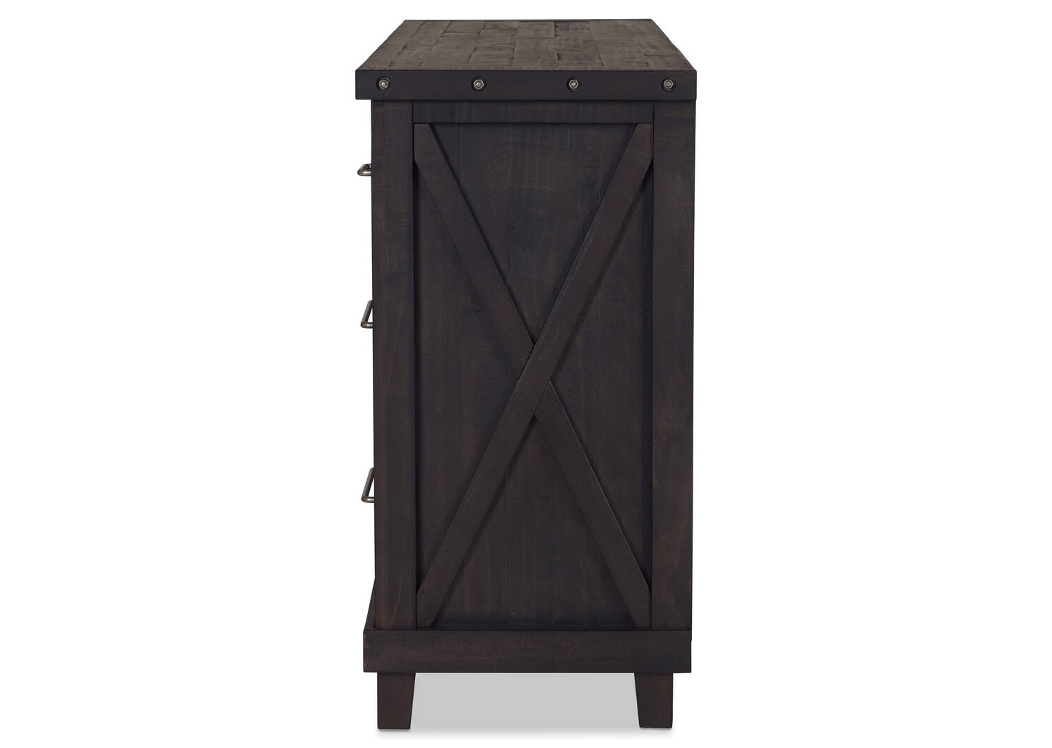 Ironside 7 Drawer Dresser -Khal Café