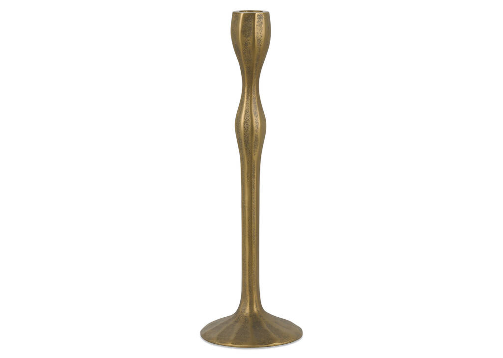 Grand bougeoir Ryah laiton antique