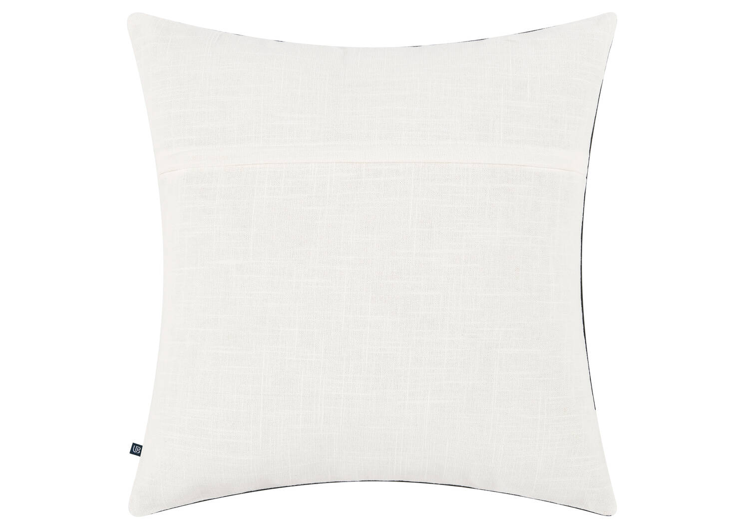 Rae Cotton Pillow 20x20 Blk/Iv/Carame