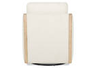 Fauteuil pivotant Olivia -Mel ivoire