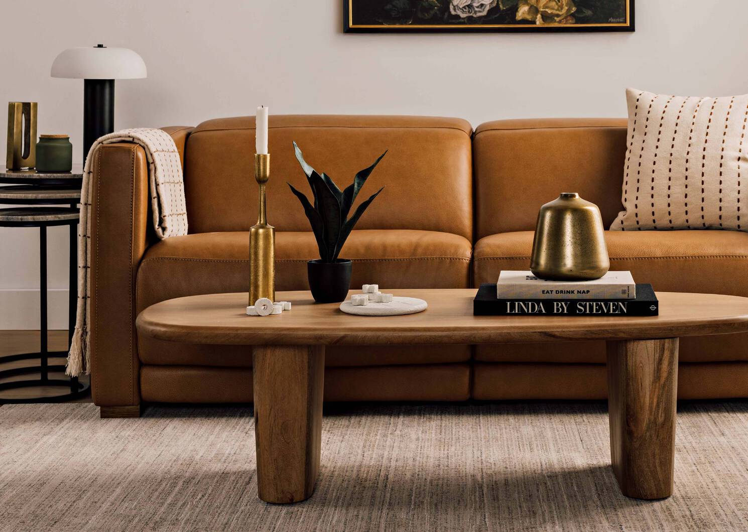 Bougeoir Claret dor&eacute;