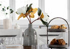 Jovie Stripe Table Runner White/Atlan