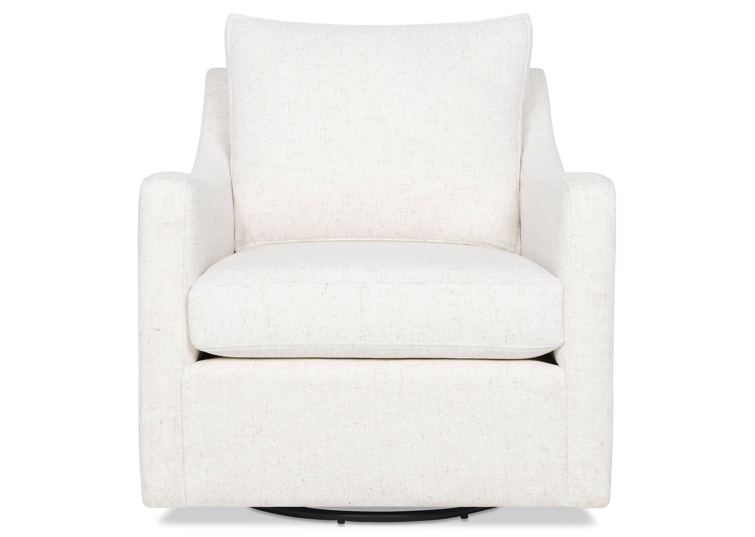 Fauteuil pivotant Rorke -Camila huître