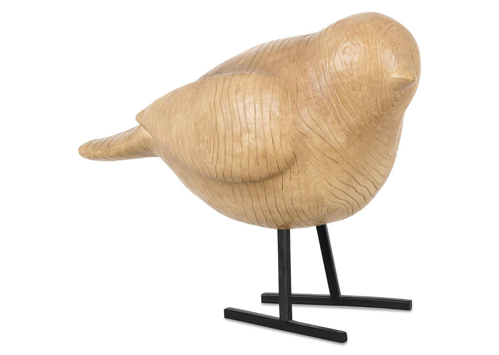 Rue Standing Bird Decor Natural