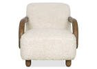 Fauteuil Gloria -Burke naturel