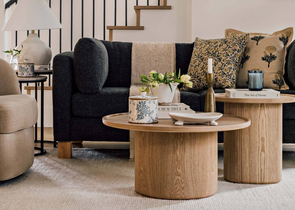 Bougie en pot Florence bleue