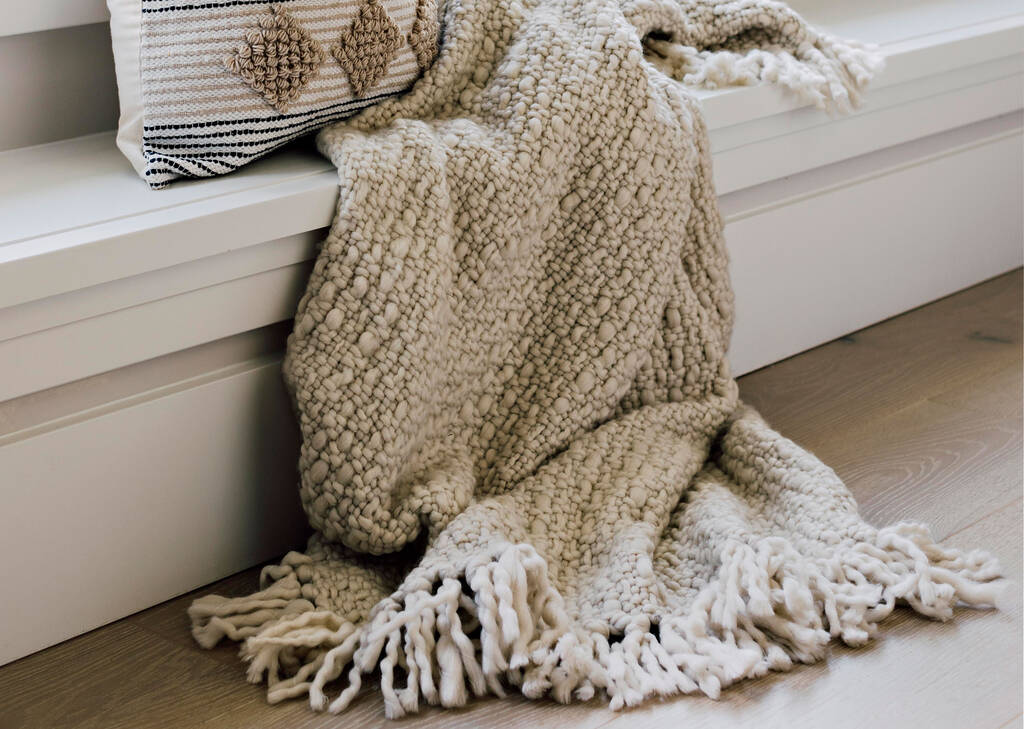 Yvonne Throw Ivory