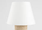 Lampe sur pied en abaca Cortez