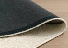 Tapis en laine Ramsey 60x96 ivoire/noir
