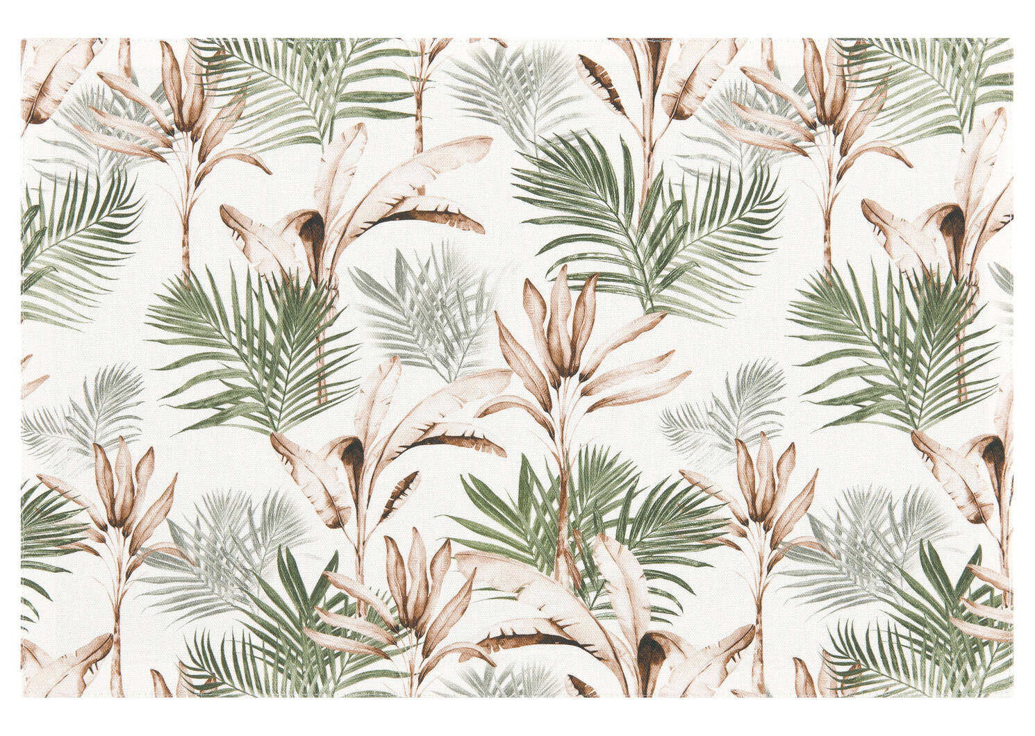 Aruba Placemat Ivory/Green