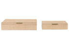 Rollins Raffia Storage Box Small Natural