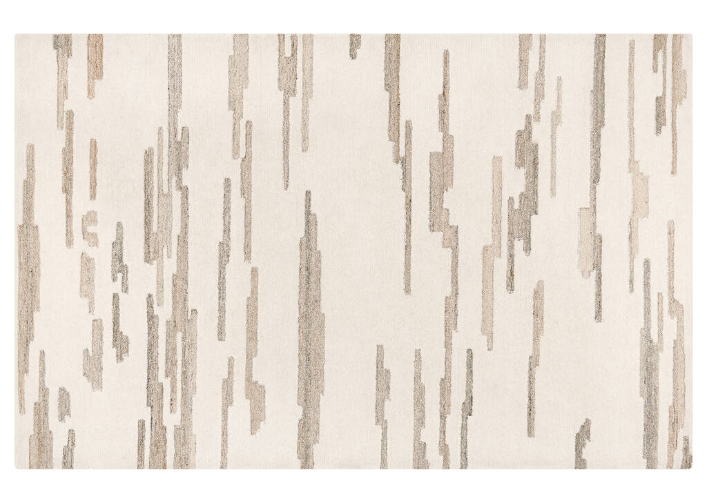 Willis Wool Rug 60x96 Ivory/Sand/Grey