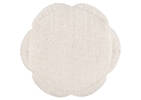 Mara Cotton Pouf Ivory