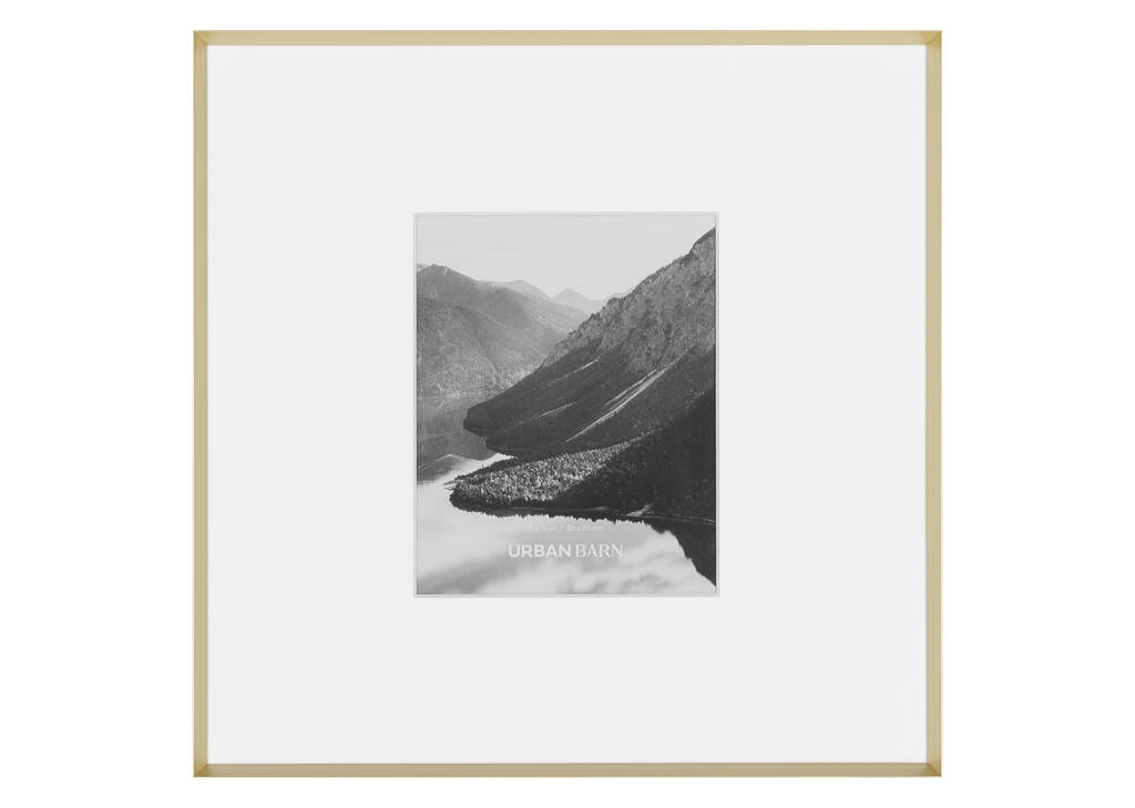 Russo Gallery Frames Brass