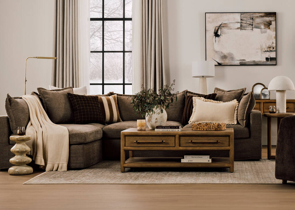 Jayman Coffee Table -Cava Sesame