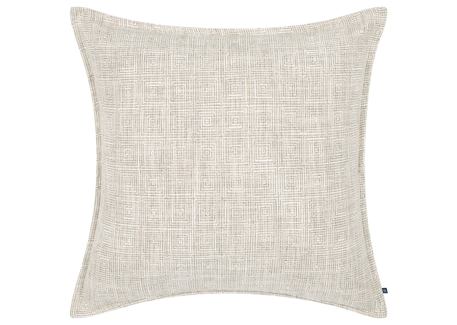 Coussin Evon 20x20 sable/ivoire