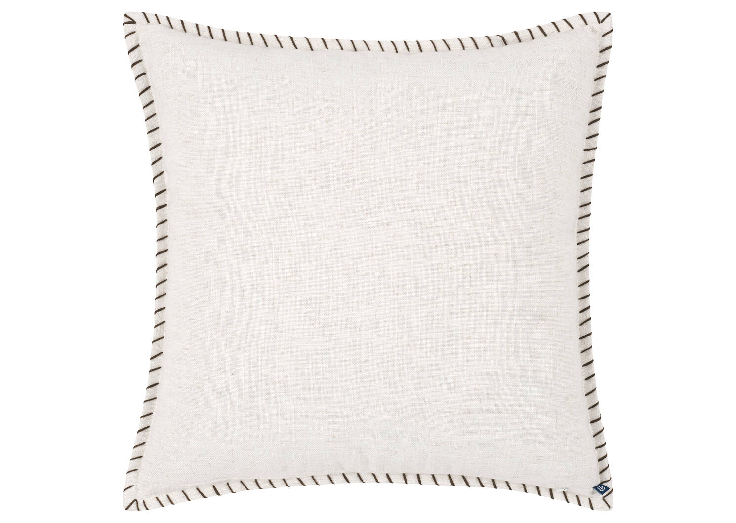 Coussin Acorns 20x20 ivoire/brun