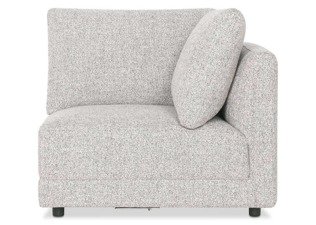 Fauteuil de coin module Mila -Sela gris