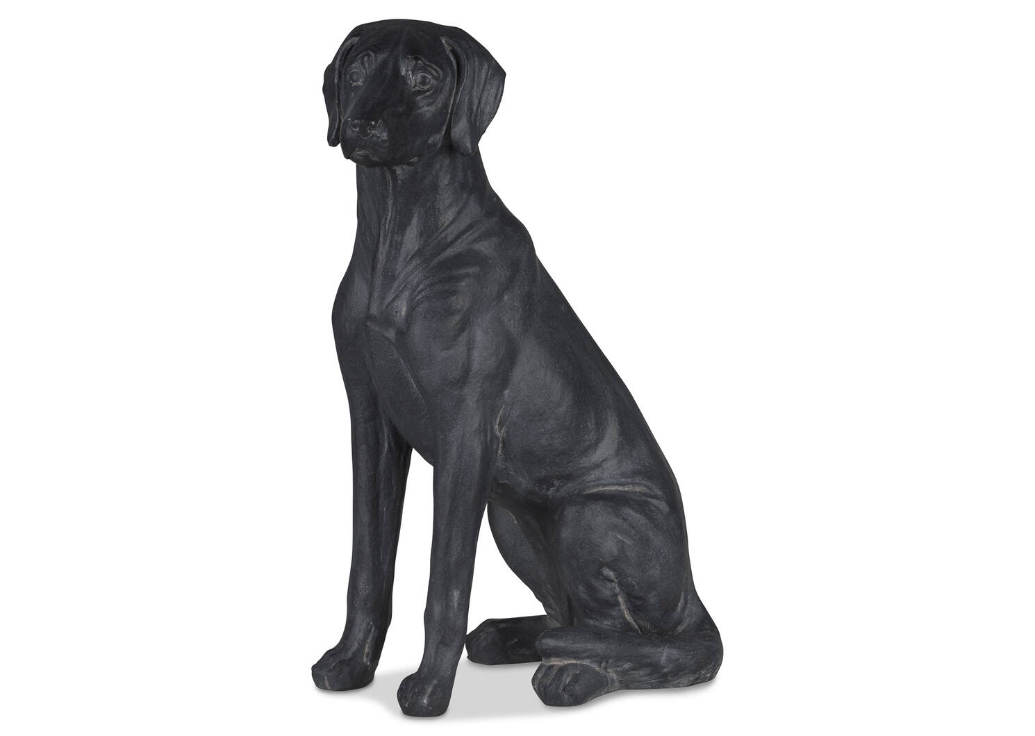 Statuette de chien assis Maggie