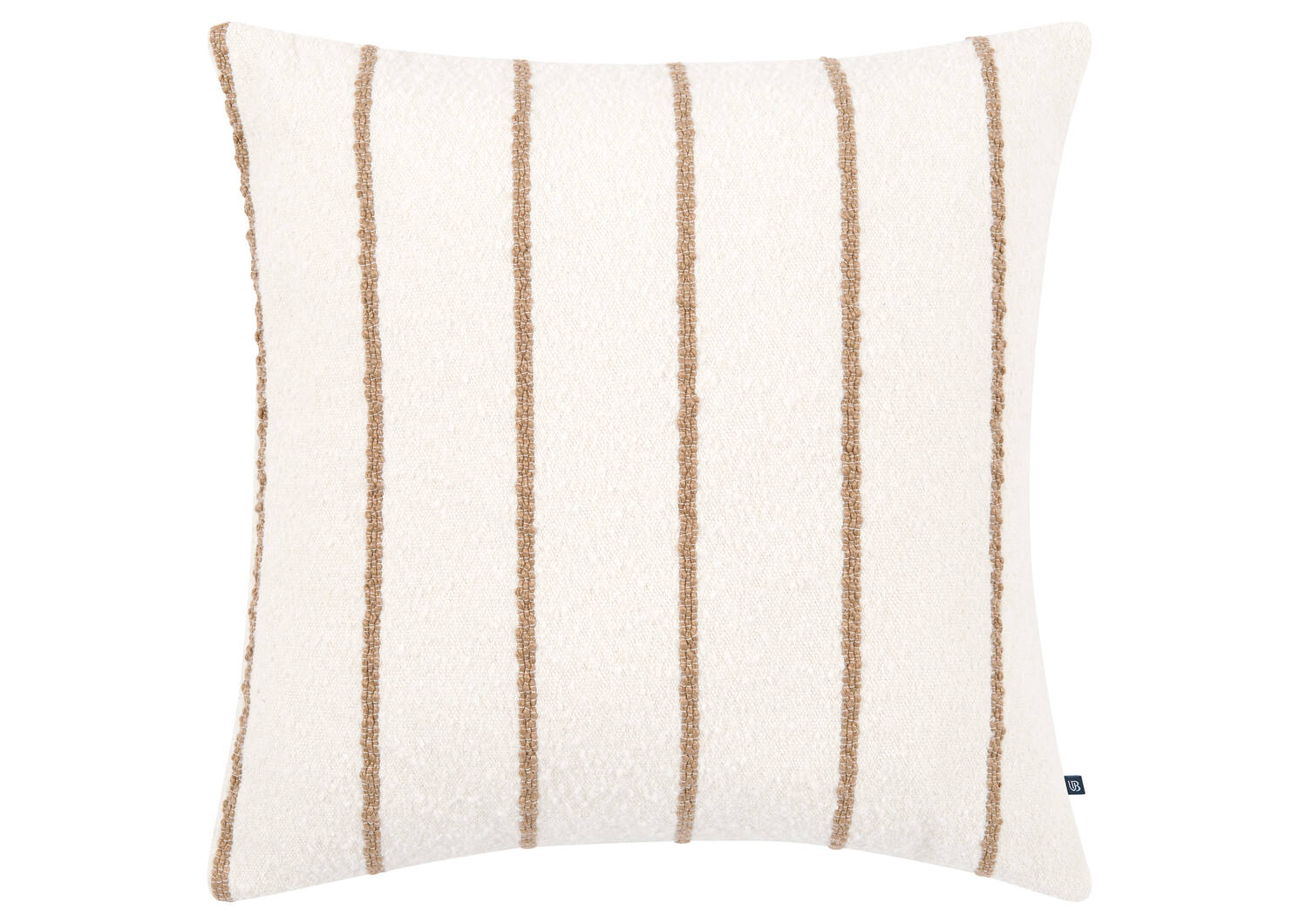 Avena Striped Pillow 20x20 Ivory/Cara