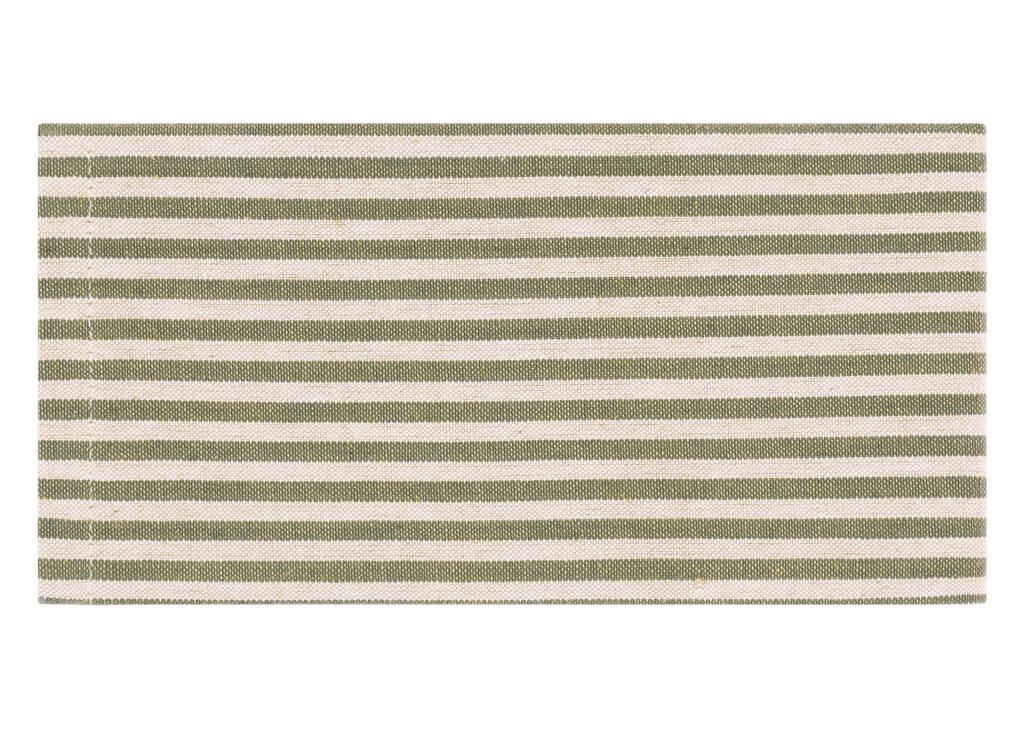 Audley Striped Napkins Set of 6 Green