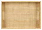 Silvana Raffia Tray Rectangular Natural