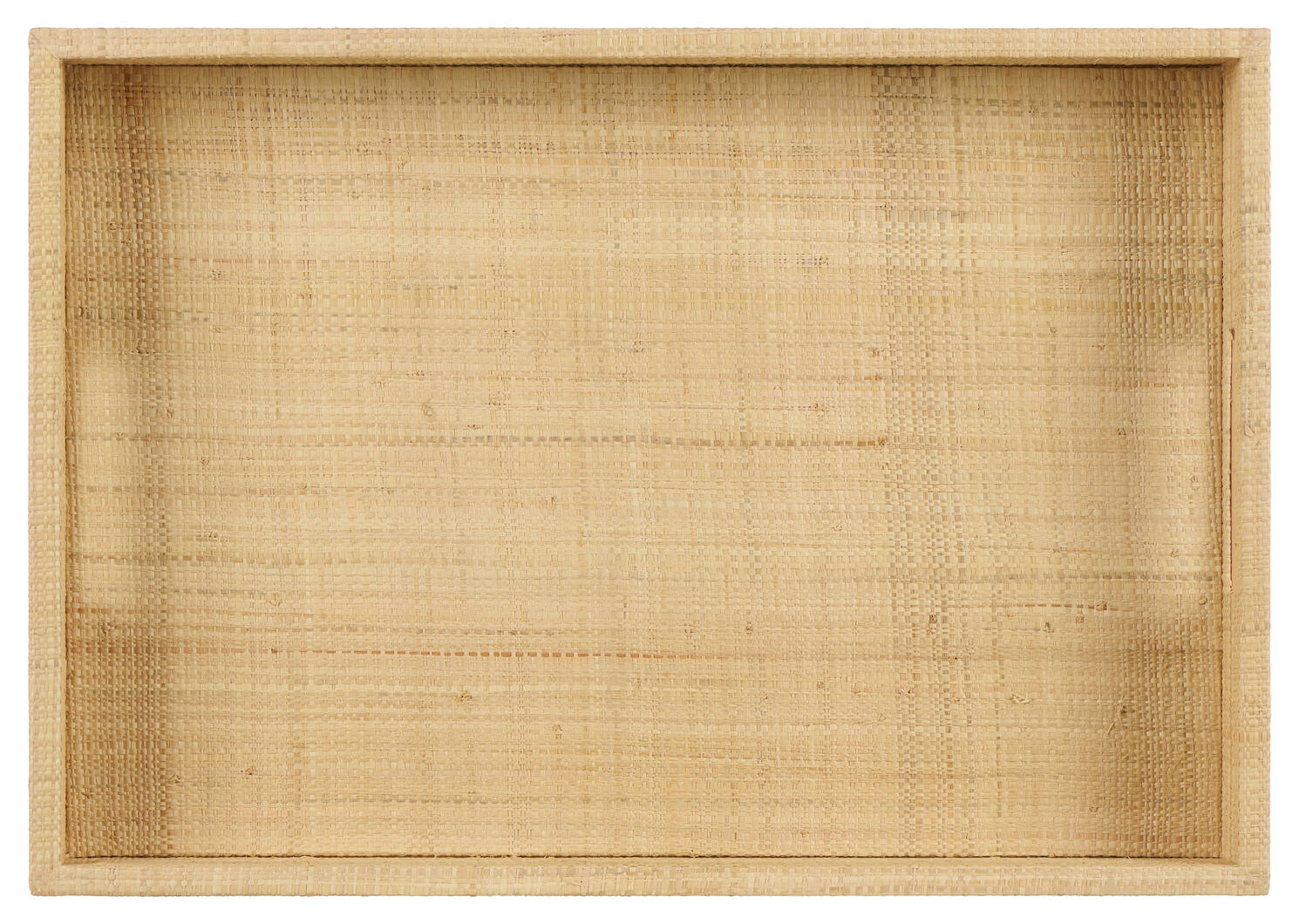 Silvana Raffia Tray Rectangular Natural