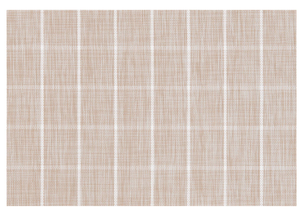 Baker Placemat Sand/Ivory
