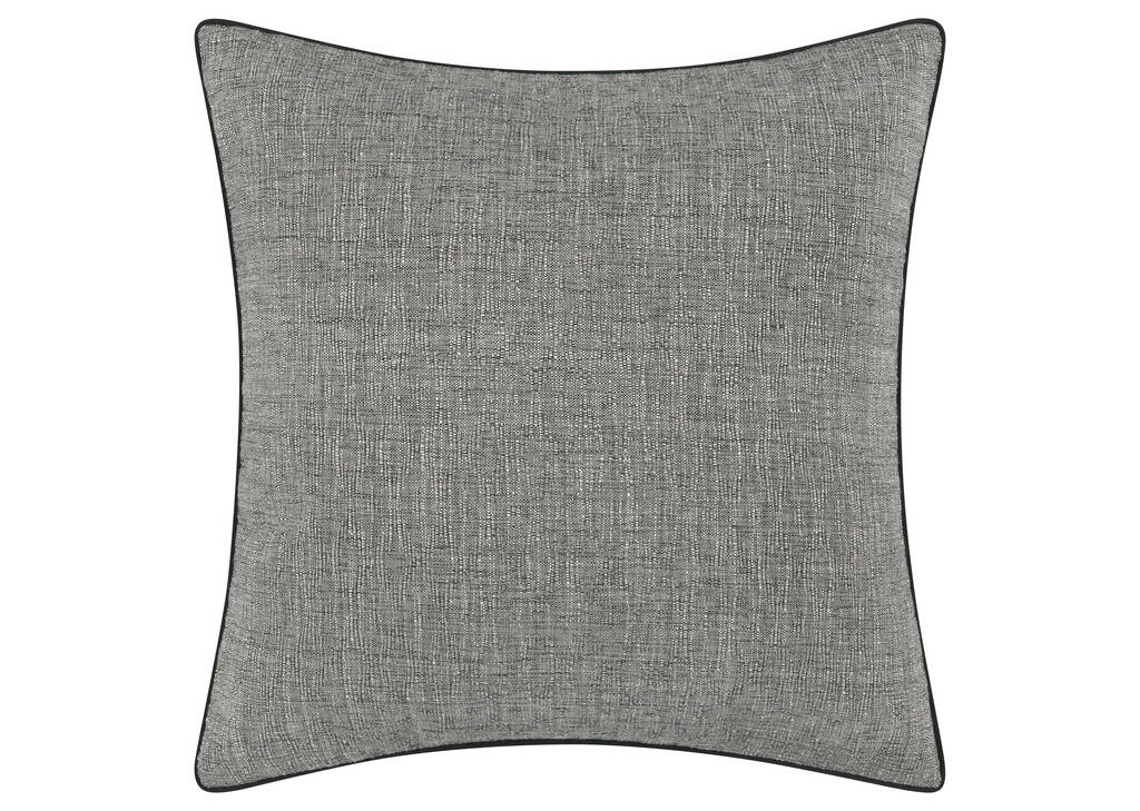 Markell Piped Pillow 20x20 Dark Grey
