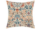Coussin Theodora 20x20 ivoire/multi