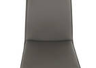 Chaise en cuir Spence -Rory charbon