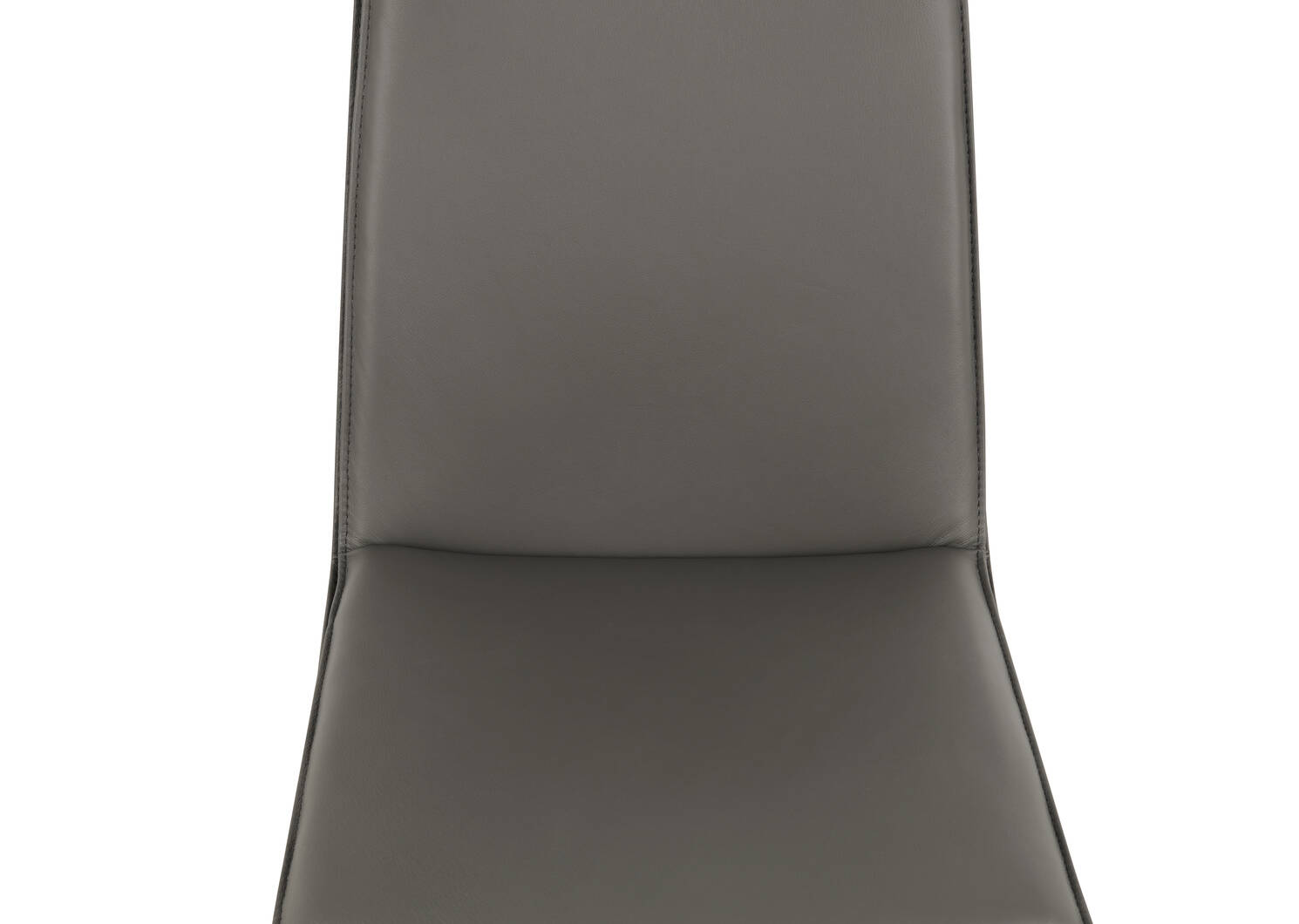 Chaise en cuir Spence -Rory charbon