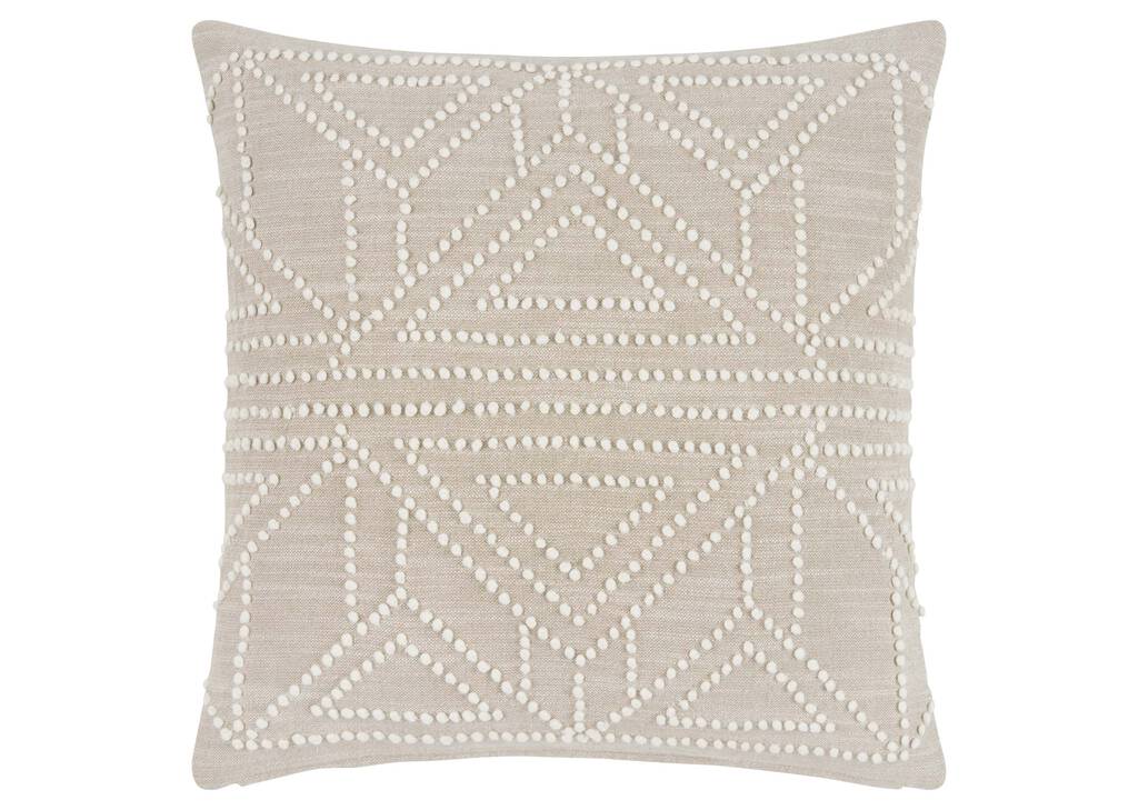 Mazatlan Toss 20x20 Ivory/Natural