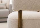 Fauteuil Matrice -Oslo ivoire