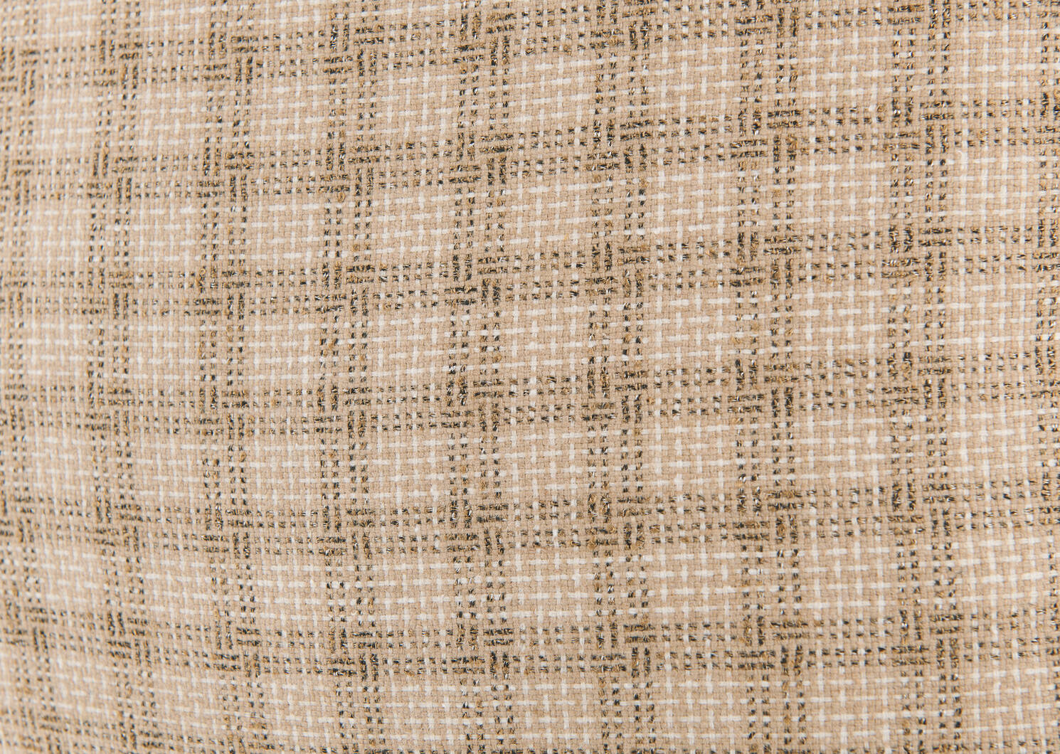 Coussin en tweed Astell 20x20 brun cl/iv
