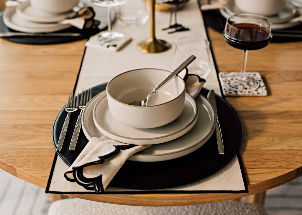 Hammered 5pc Cutlery Set Silver
