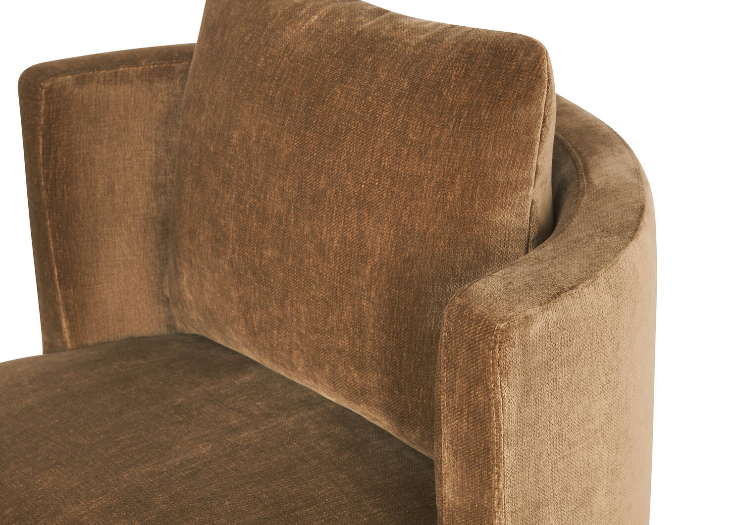 Fauteuil Louella -Ara caramel