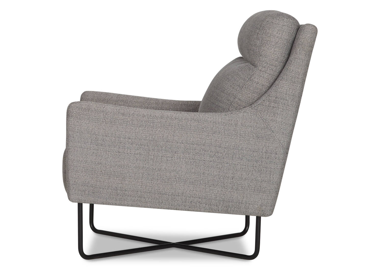 Gatwick Armchair -Victor Smoke