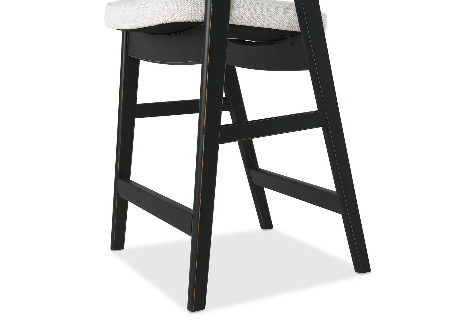 Sophie Counter Stool -Black/Ruby Glacier