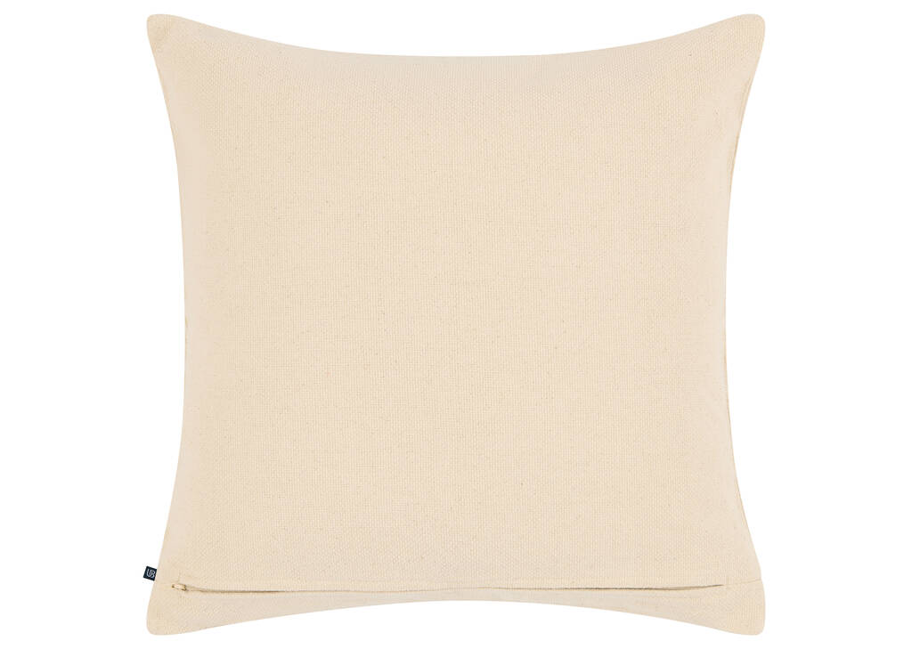 Coussin Lacey 20x20 naturel/caramel