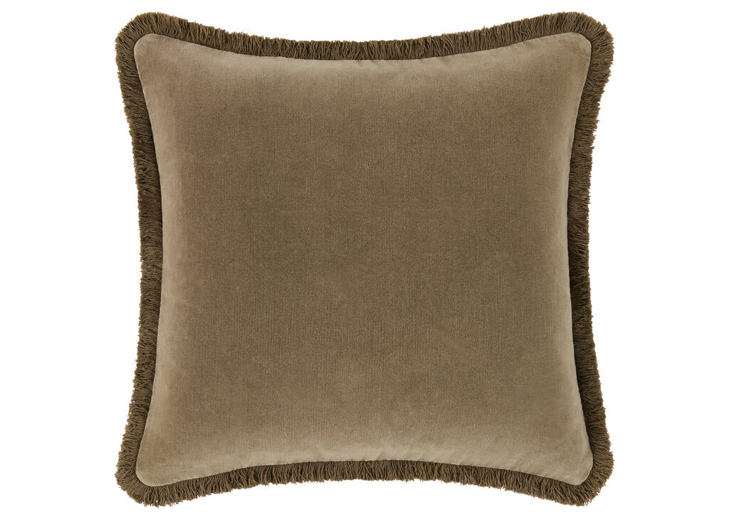 Coussin en velours Aline 20x20 champ.