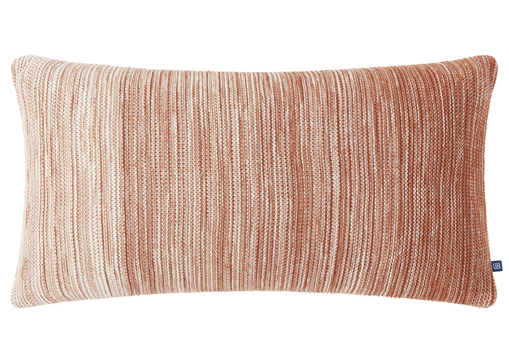 Coussin Carsten 12x22 terracotta
