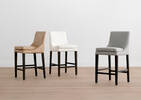 Tabouret Murdoch -Allister parch/vison